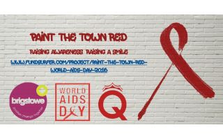 Paint the Town Red - World AIDS Day 2016